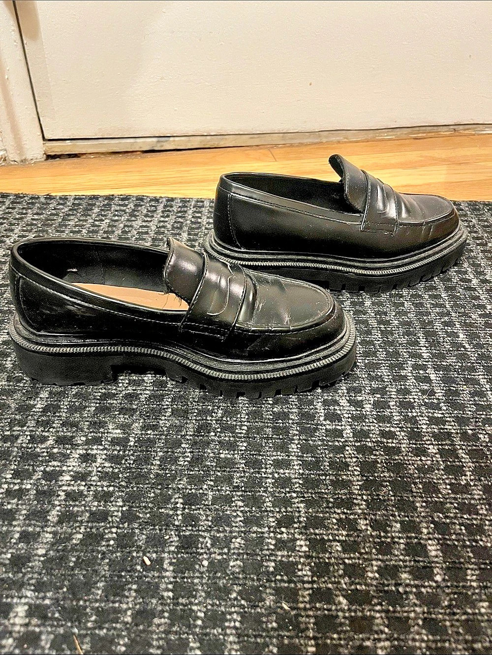 H&M Chunky Loafers Black EUR 38